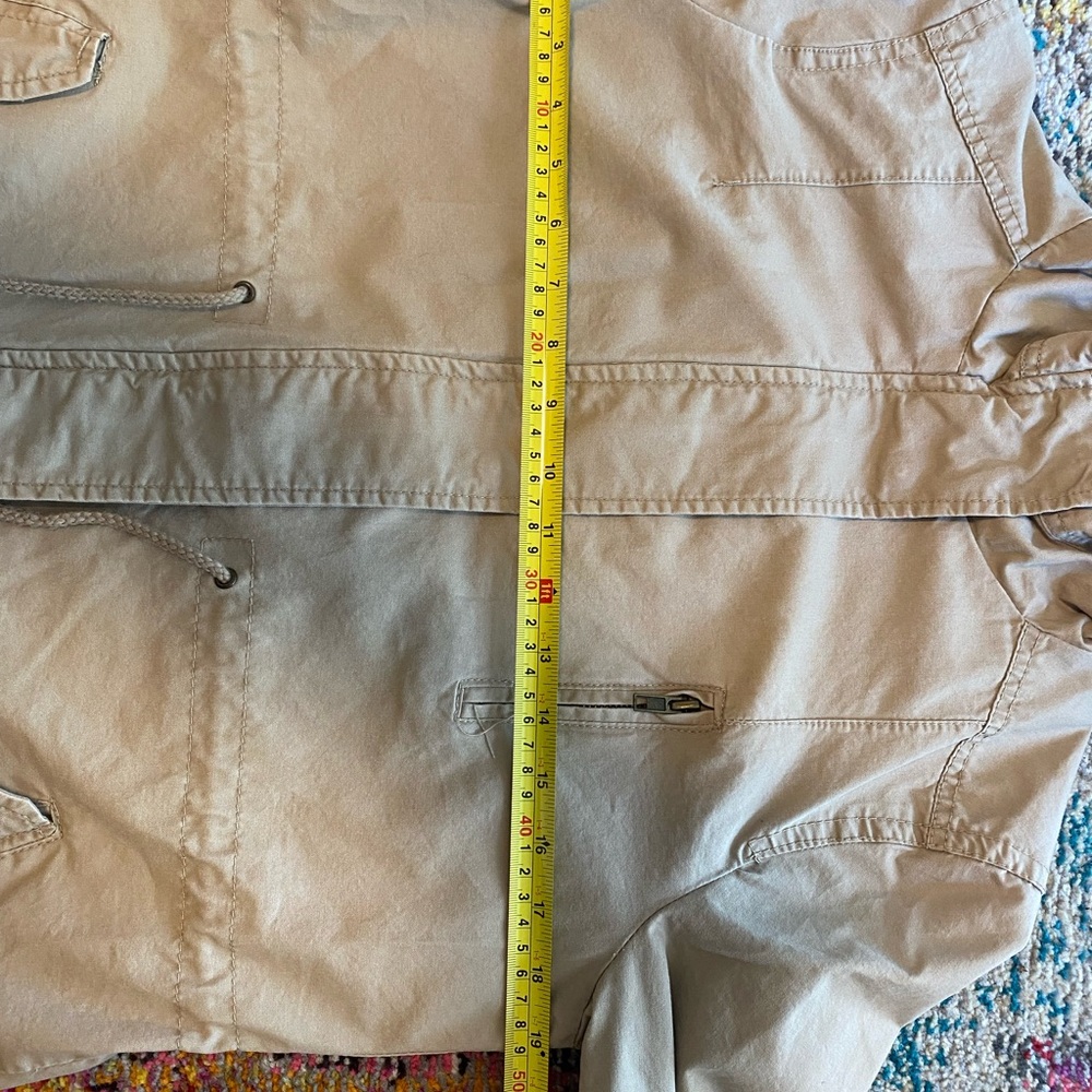 Tan Utility Jacket Size Large - Picture 8 of 10